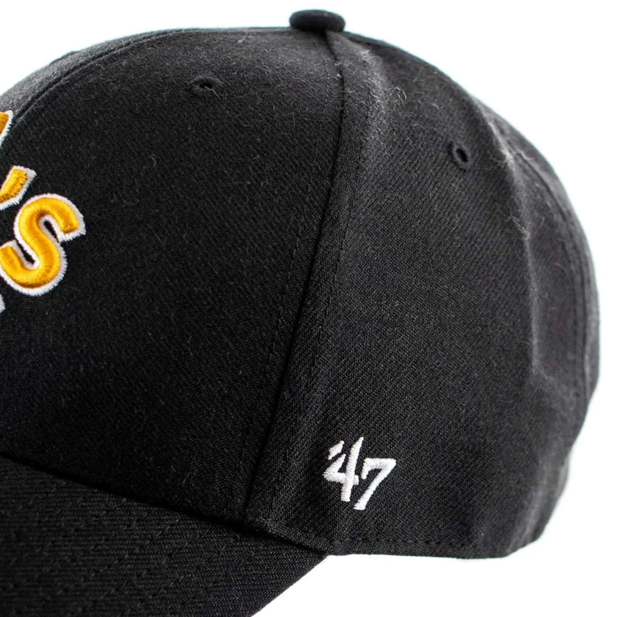 47 Brand Oakland Athletics MLB Wool Cap B-MVP18WBV-BKF-OSF - schwarz