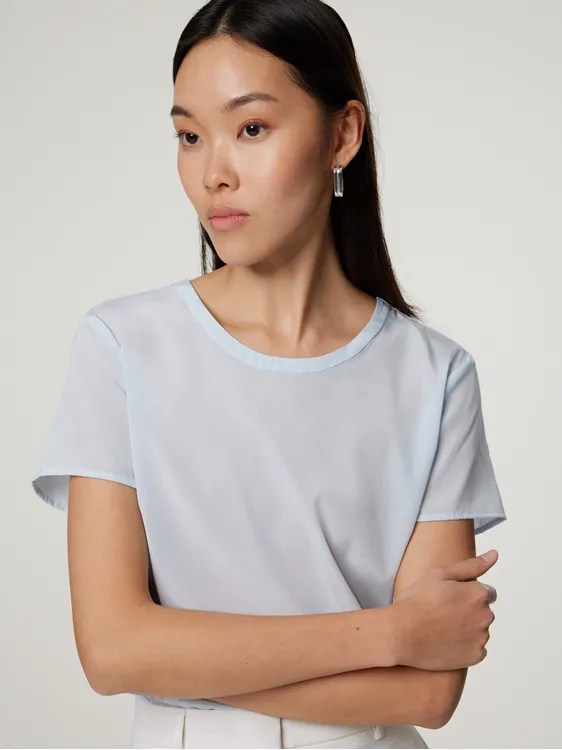 Blusenshirt aus Seide