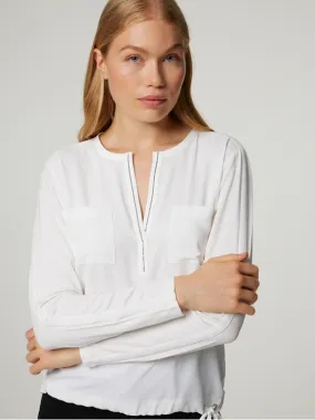 Blusenshirt mit Strasssteinen