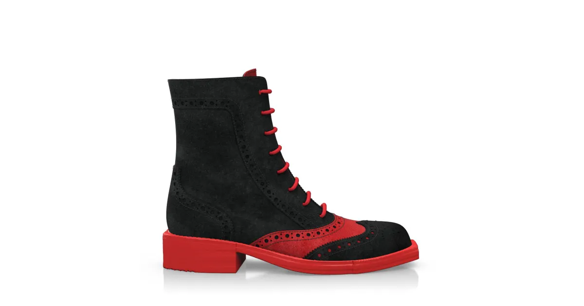 Brogue Stiefeletten