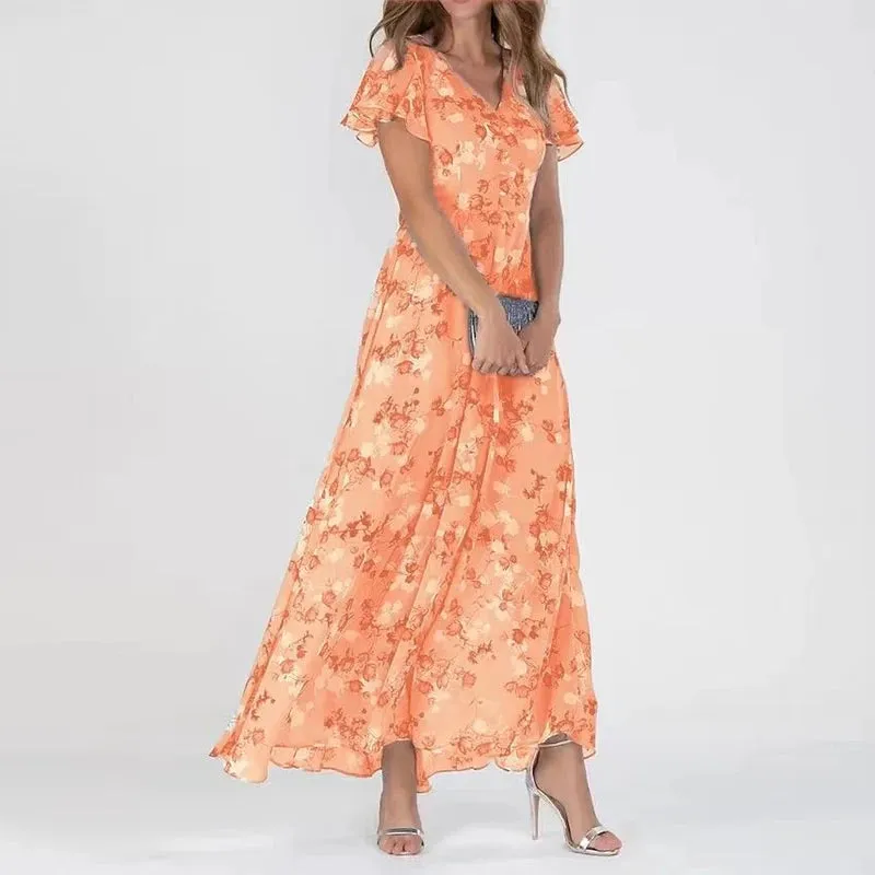 Buntes und elegantes Kleid