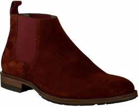 Chelsea-Stiefeletten 213202617490 Rotbraun
