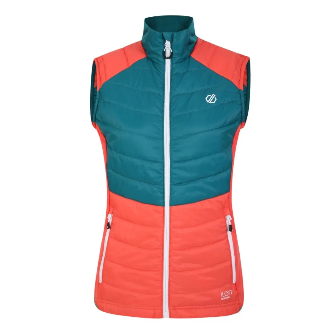 Damen Dare2b CULMINATION Light Weste Petrol/Orange 36