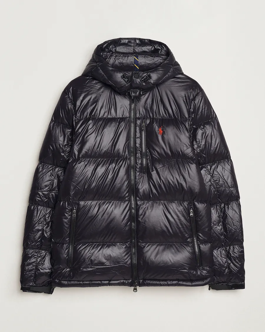 El Cap High Gloss Down Jacket Polo Black Glossy