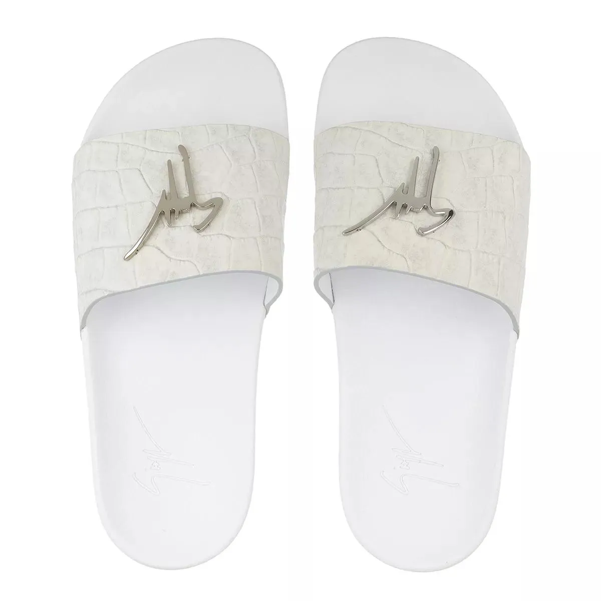   Giuseppe Zanotti  Slipper Lilium Off White  Slide 