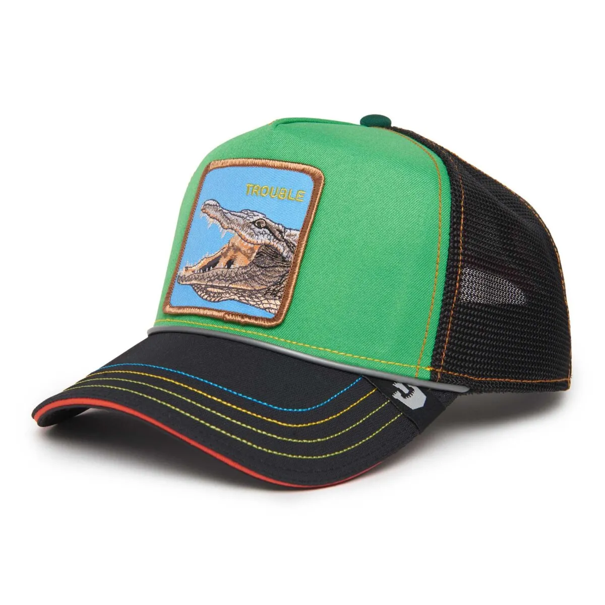 GOORIN BROS. Unisex Trucker Cap - INSERT COIN, Kappe, Front Patch, One Size