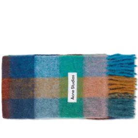 Halstuch Acne Studios Vally Check Scarf CA0084-DL4