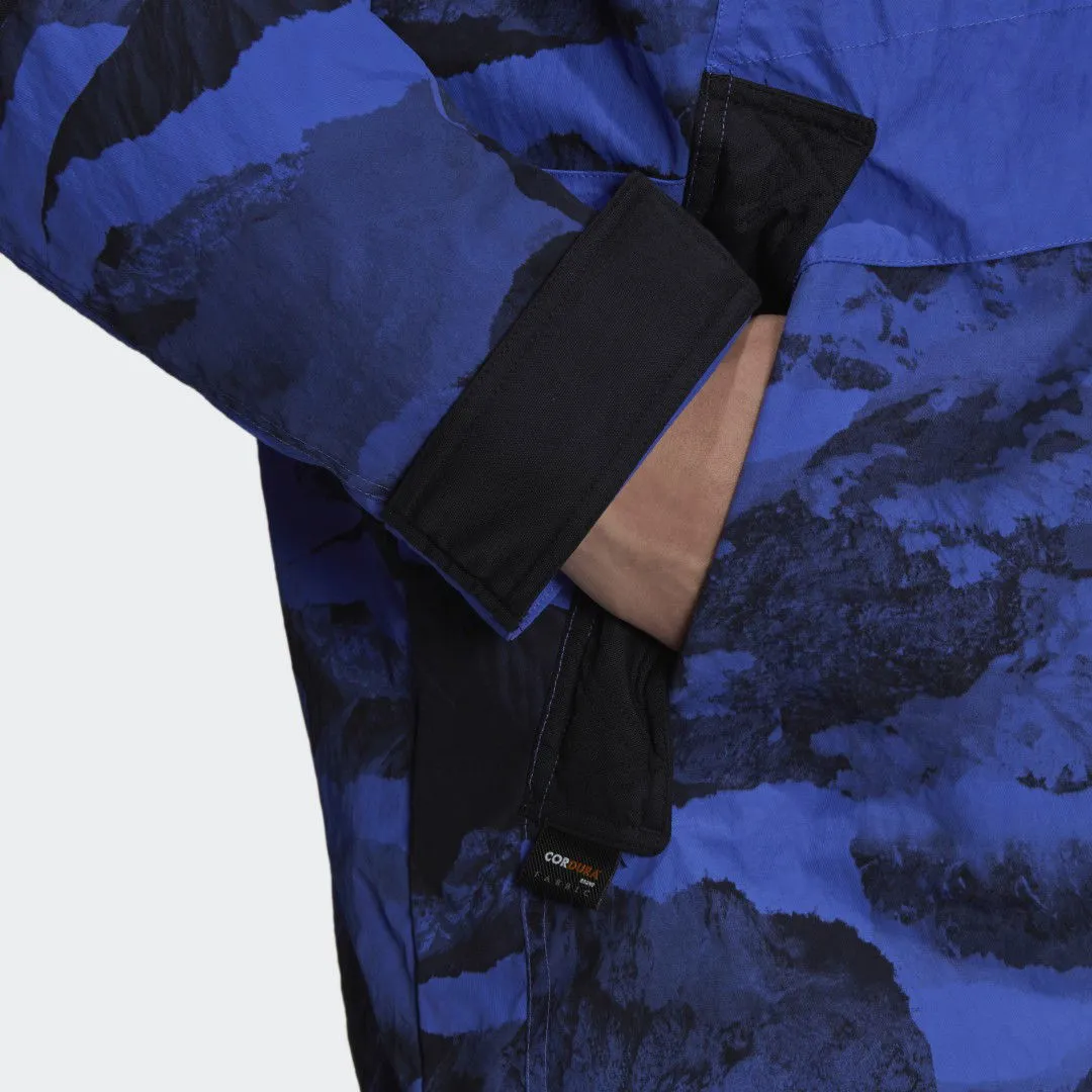 Jacke adidas Originals Adventure Allover Print Blocked Outdoor Jacket H13578
