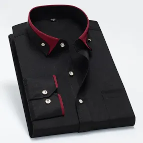 Modisches Hemd - Elegantes Langarmhemd für Männer
