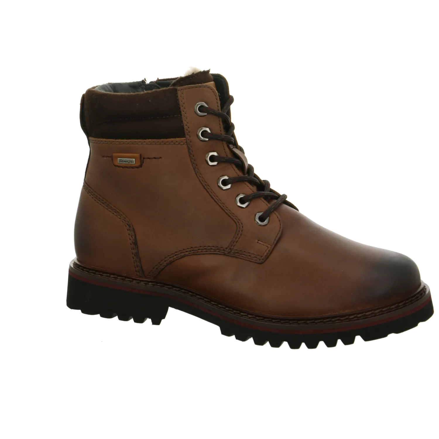 Sioux Schuhe GmbH Schnürstiefel gefüttert braun / dunkel-braun