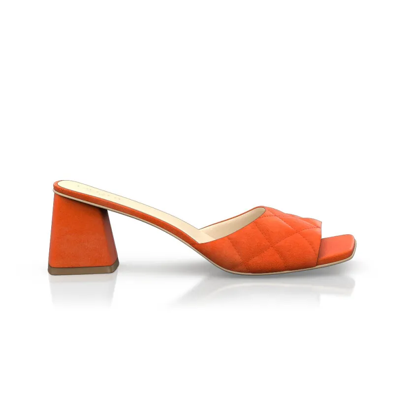 Slipper mit quadratischem Absaz 45470