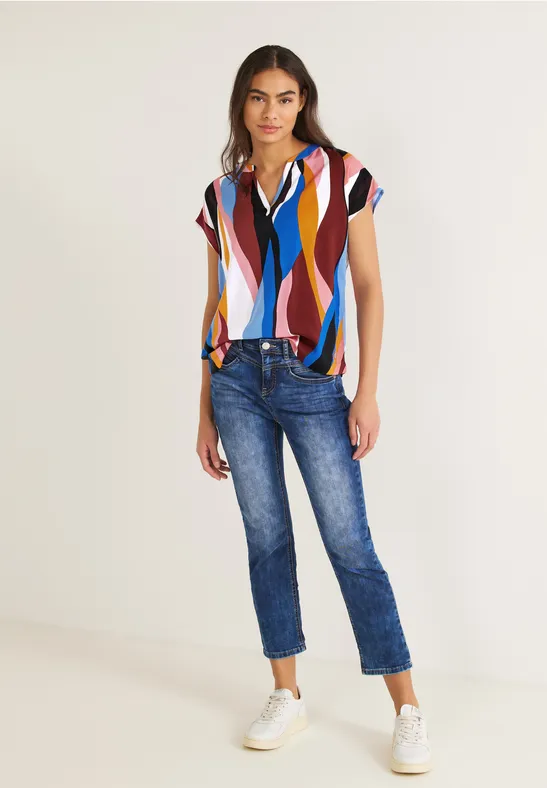 Street One Print Blusenshirt 