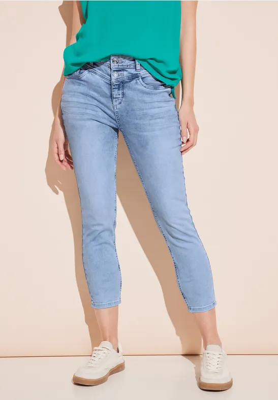 Street One Slim Fit 7/8 Jeans  - Style YORK