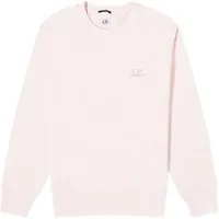 Sweatshirt C.P. Company Cotton Diagonal Fleece Logo Sweatshirt CMSS098B-110044R-501