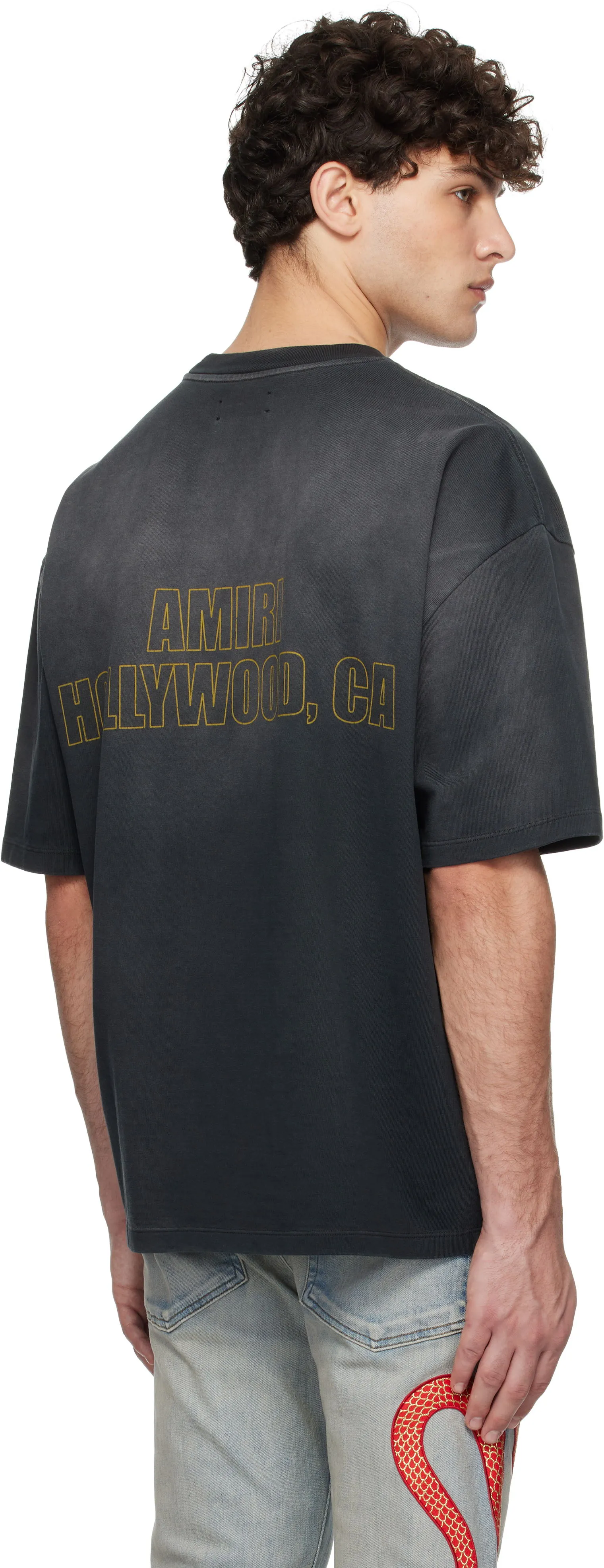 T-shirt AMIRI Vintage Eagle Graphic Oversized T-Shirt AMJYTE1127