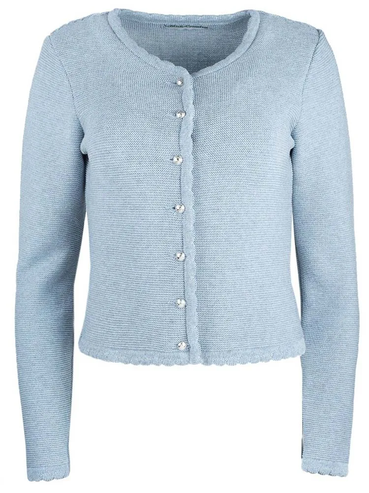 Trachtenjacke Rosi rauchblau