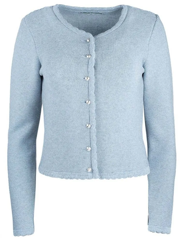 Trachtenjacke Rosi rauchblau
