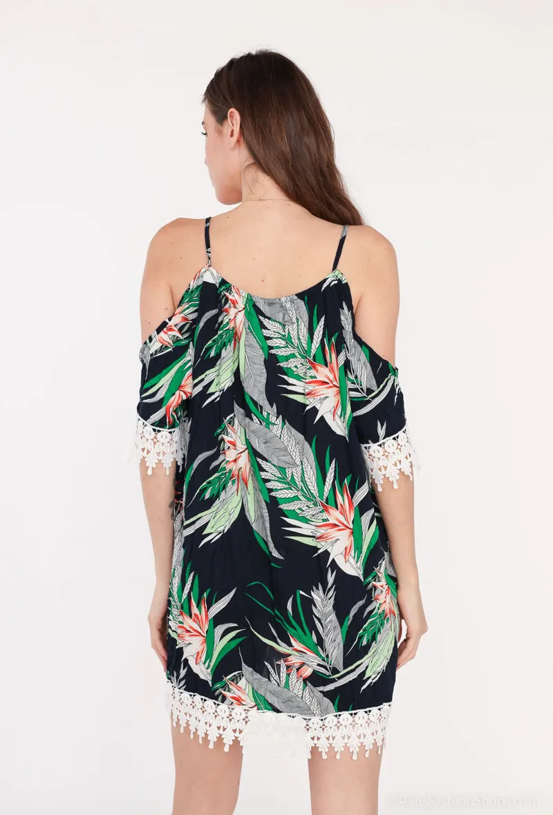 Tropisches Kleid